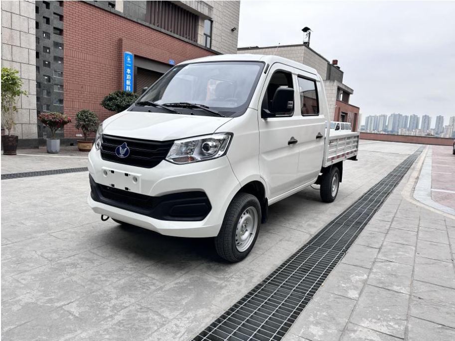 電動帶斗雙排皮卡車---···